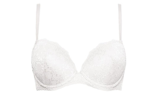 This bra from the Vanity line by SIeLEI italy offers supportive structure and comfortable design. Crafted with stretchy, floral lace with padded cup and an underwire support, this bra ensures a great.