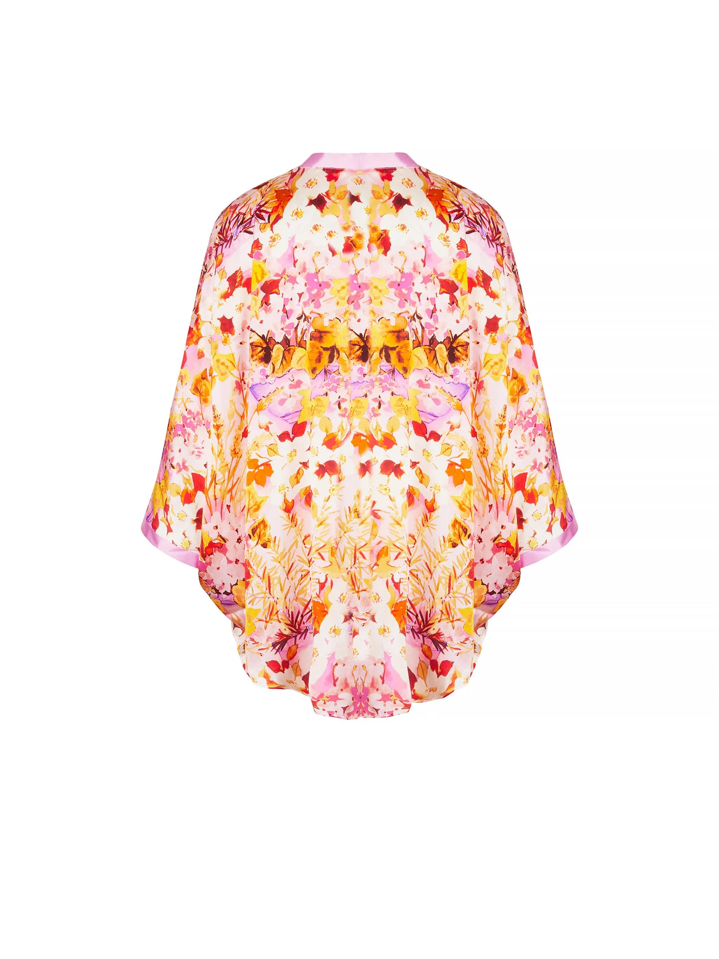 Jardins de Lumière Silk Kimono back picture