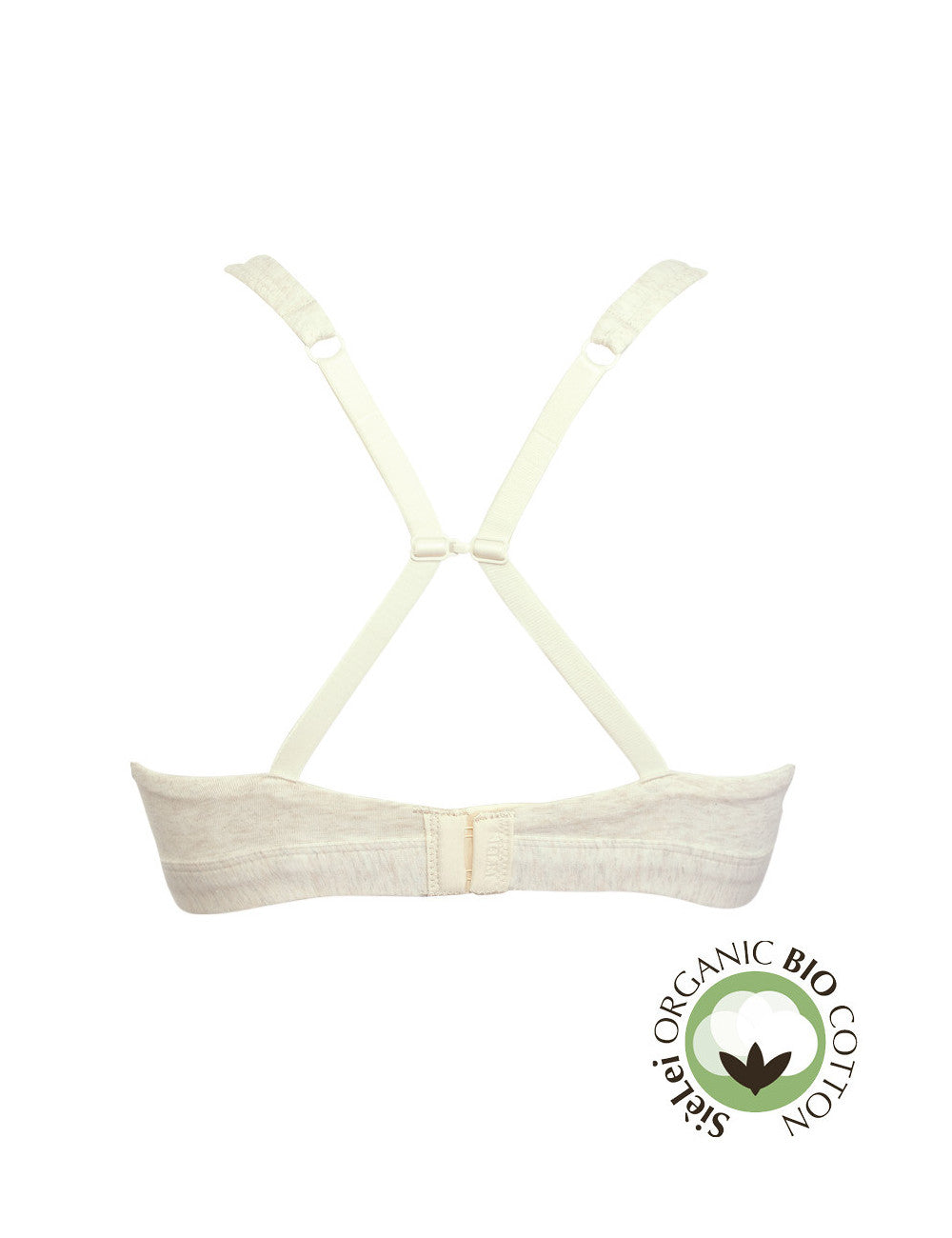 Organic Cotton Wireless Triangle Bra