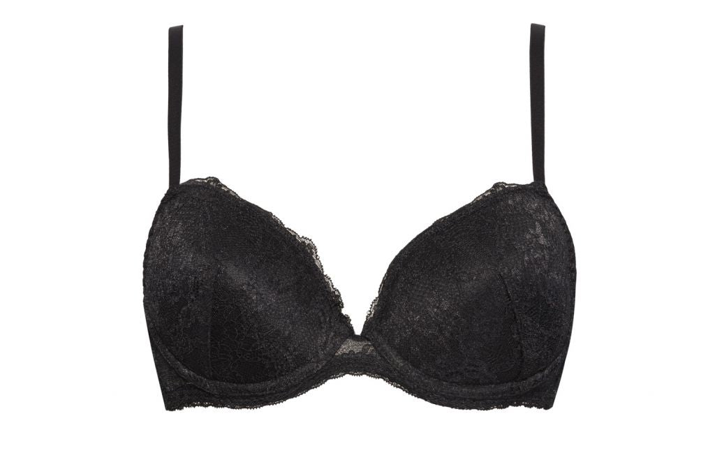 This bra from the Vanity line by SIeLEI italy offers supportive structure and comfortable design. Crafted with stretchy, floral lace with padded cup and an underwire support, this bra ensures a great.