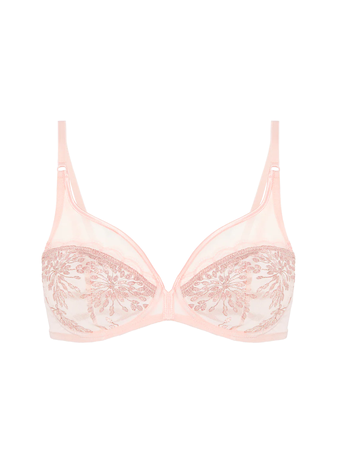 SINGULIERE Sheer Plunge Bra