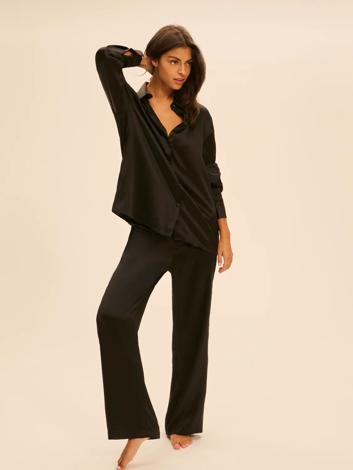 LOVE ME Silk Shirt