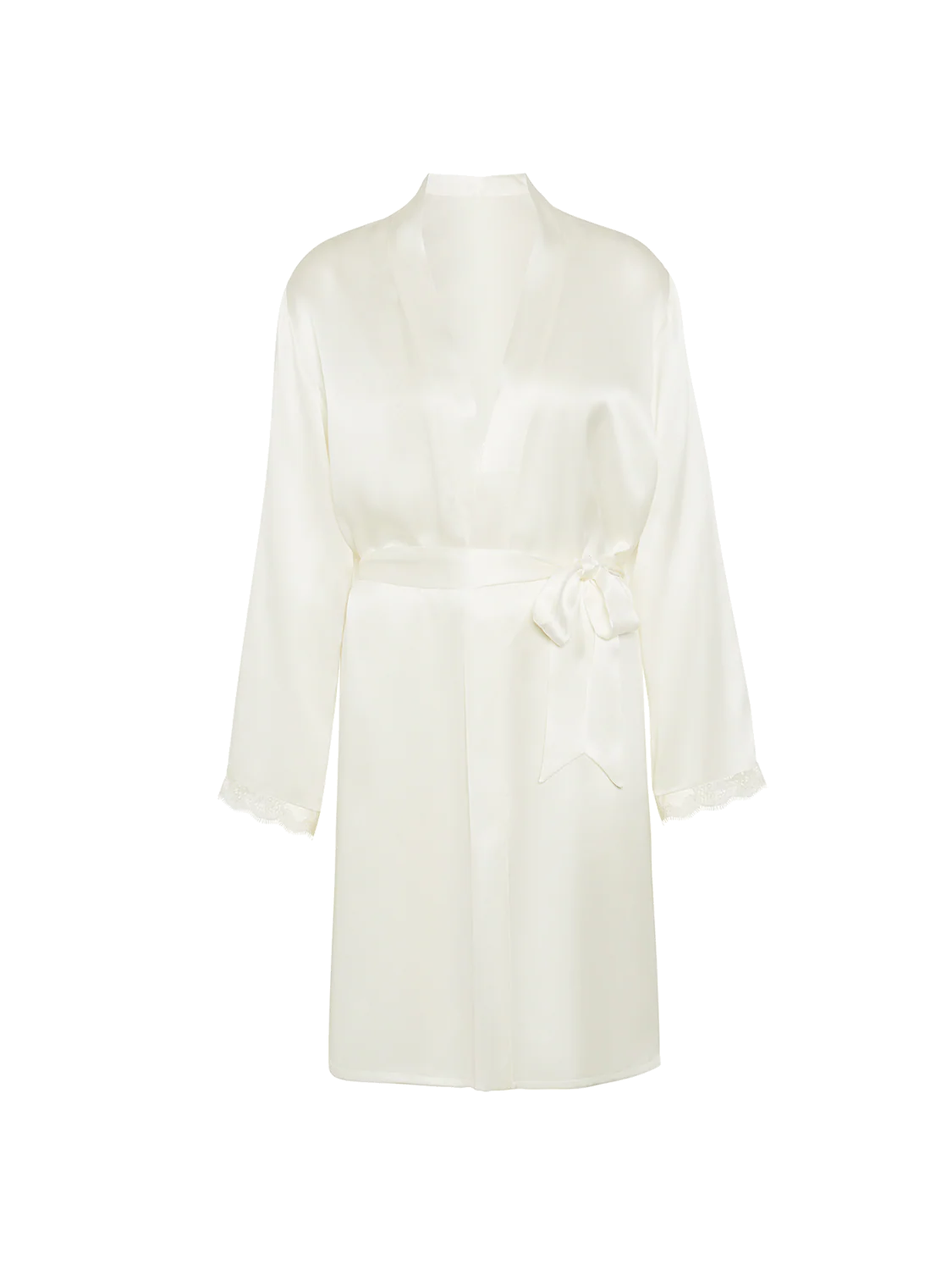 LOVE ME Silk Long Kimono