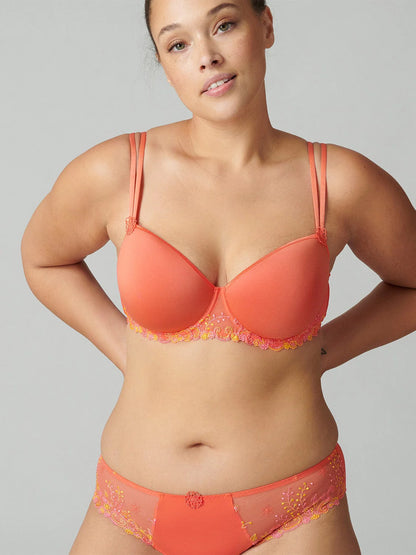 Delice 3D Spacer Demi Cup Bra front picture with matching underwear (sold separately)
