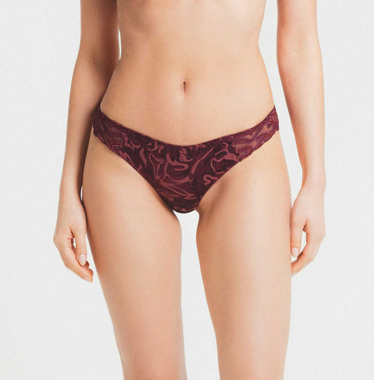 Louisa Bracq Vortex Luxurious Silk Tanga