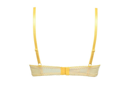 This Passepartout bra from SIéLEI of Italy is constructed from a stretchy polyester-fiber blend for superior comfort.