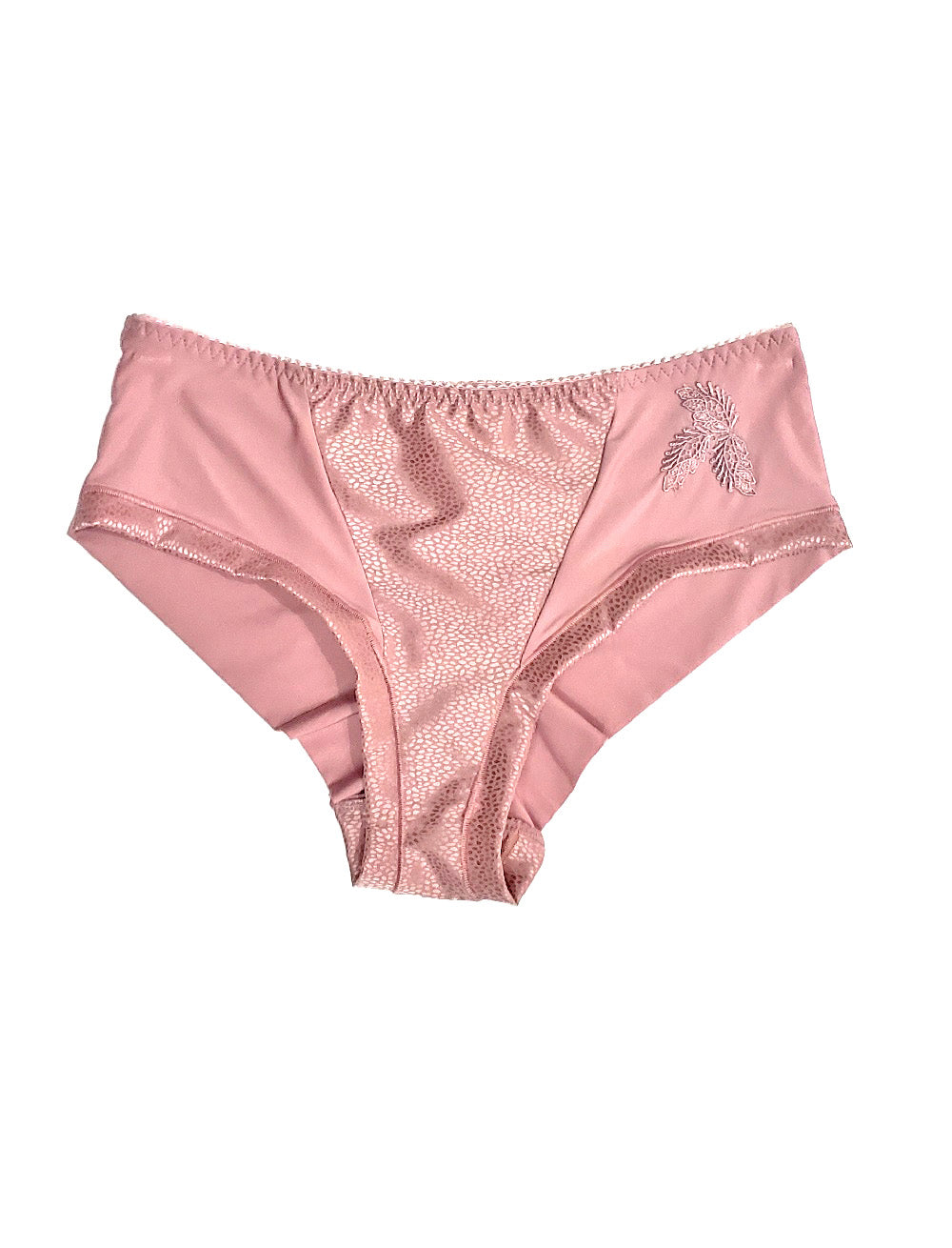 Enjoy luxurious comfort with the KissMe Pebble Pattern Satiny Shorty. 