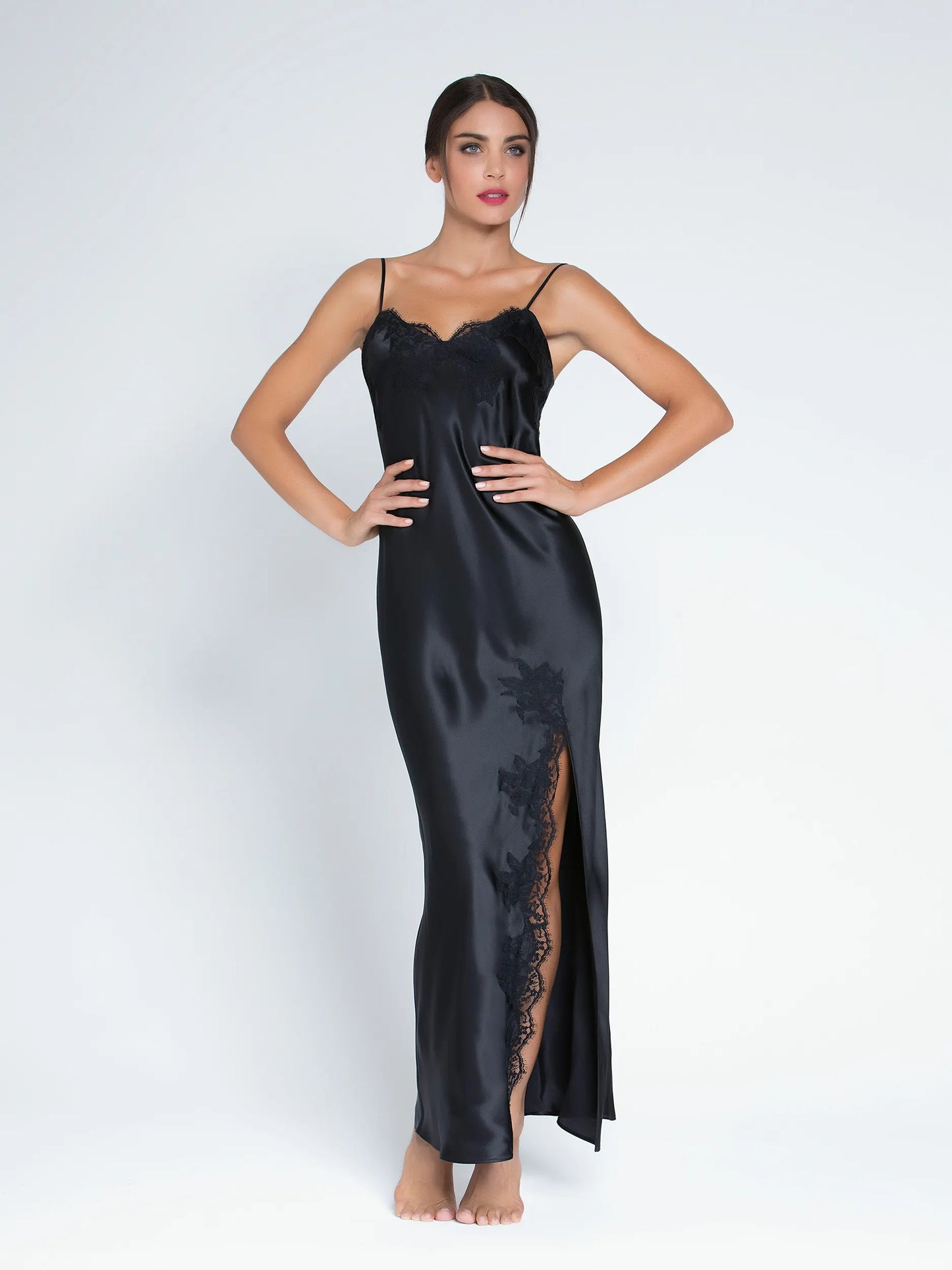 SPLENDEUR SOIE Silk Evening Dress
