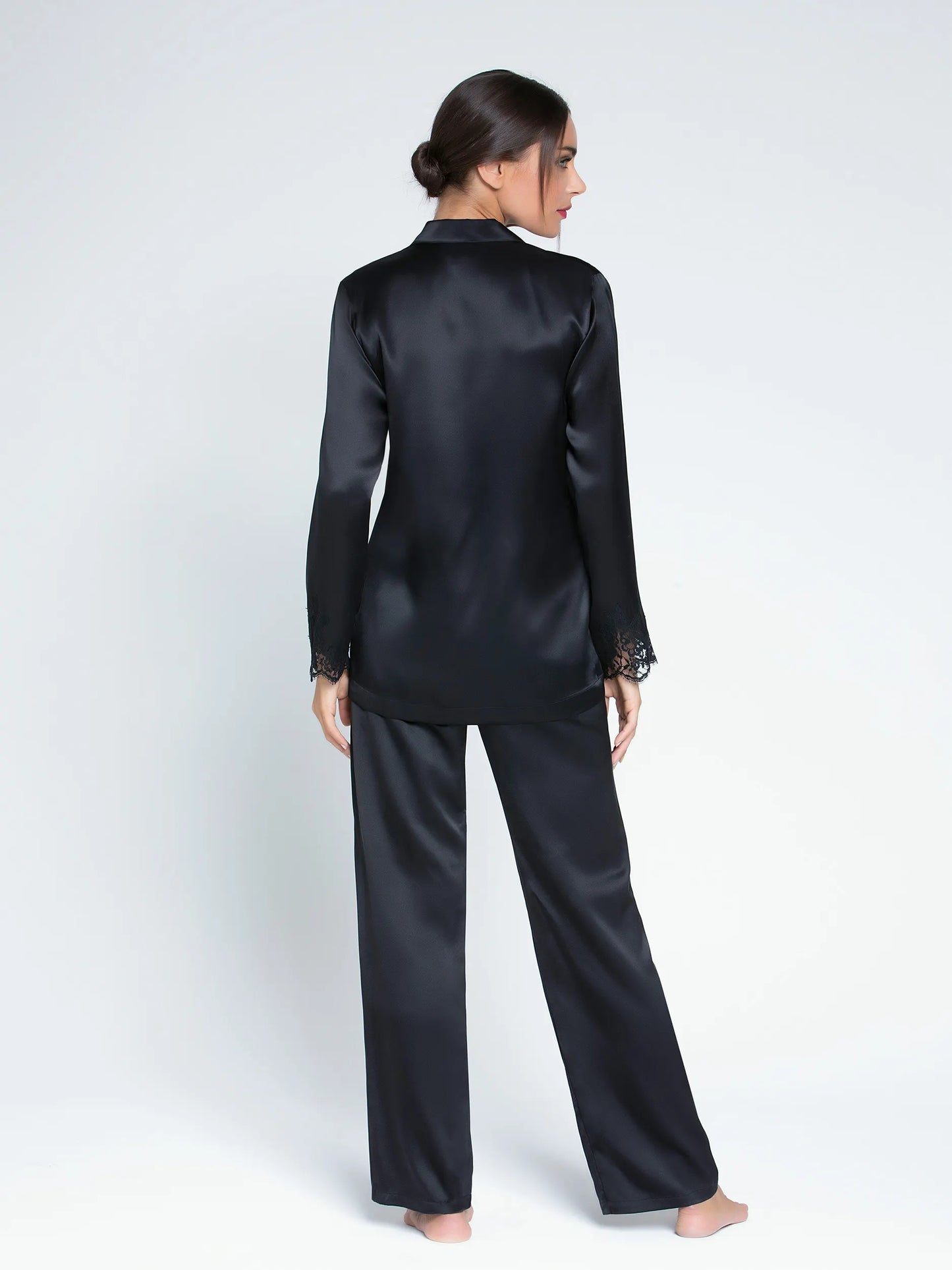 SPLENDEUR SOIE Silk Lounge Shirt