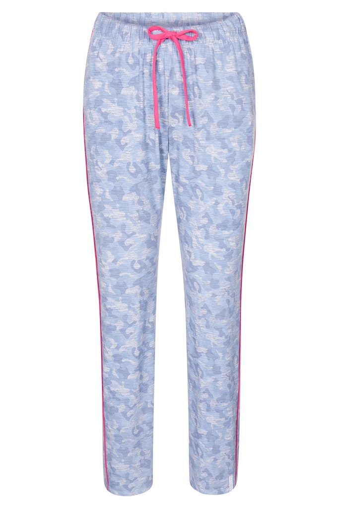 Front of the Be Happy Camouflage Cotton Pants