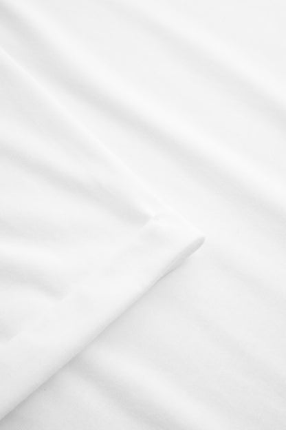 Be Happy Jersey Cotton Loose T-Shirt detail on sleave cuff