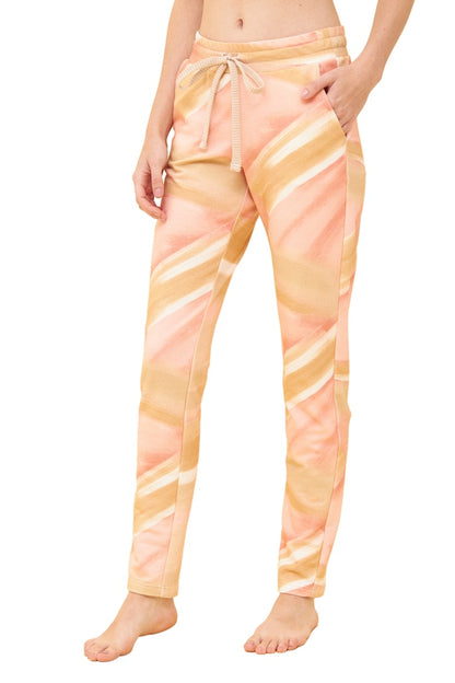 The Thx Pastel Print Sweatpants by Rosch from Germany.