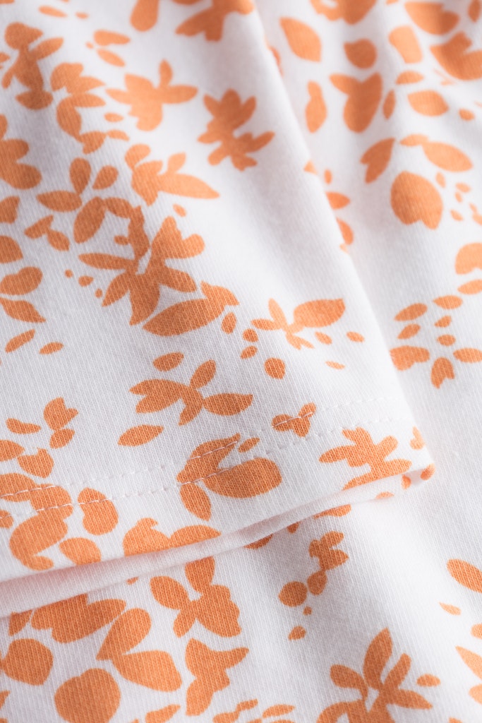 Be Happy Cotton Shorts picture with zoom on fabric