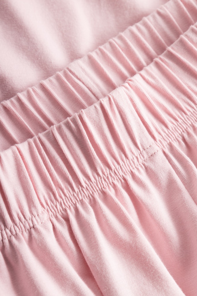 Be Happy Cotton Bermuda Shorts front picture with detail on waist band