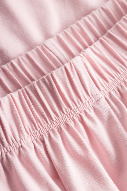 Be Happy Cotton Bermuda Shorts front picture with detail on waist band