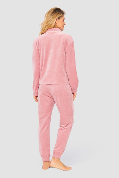 Back of the Be Happy Cotton Niki Jacket by Rosch, pants sold separately