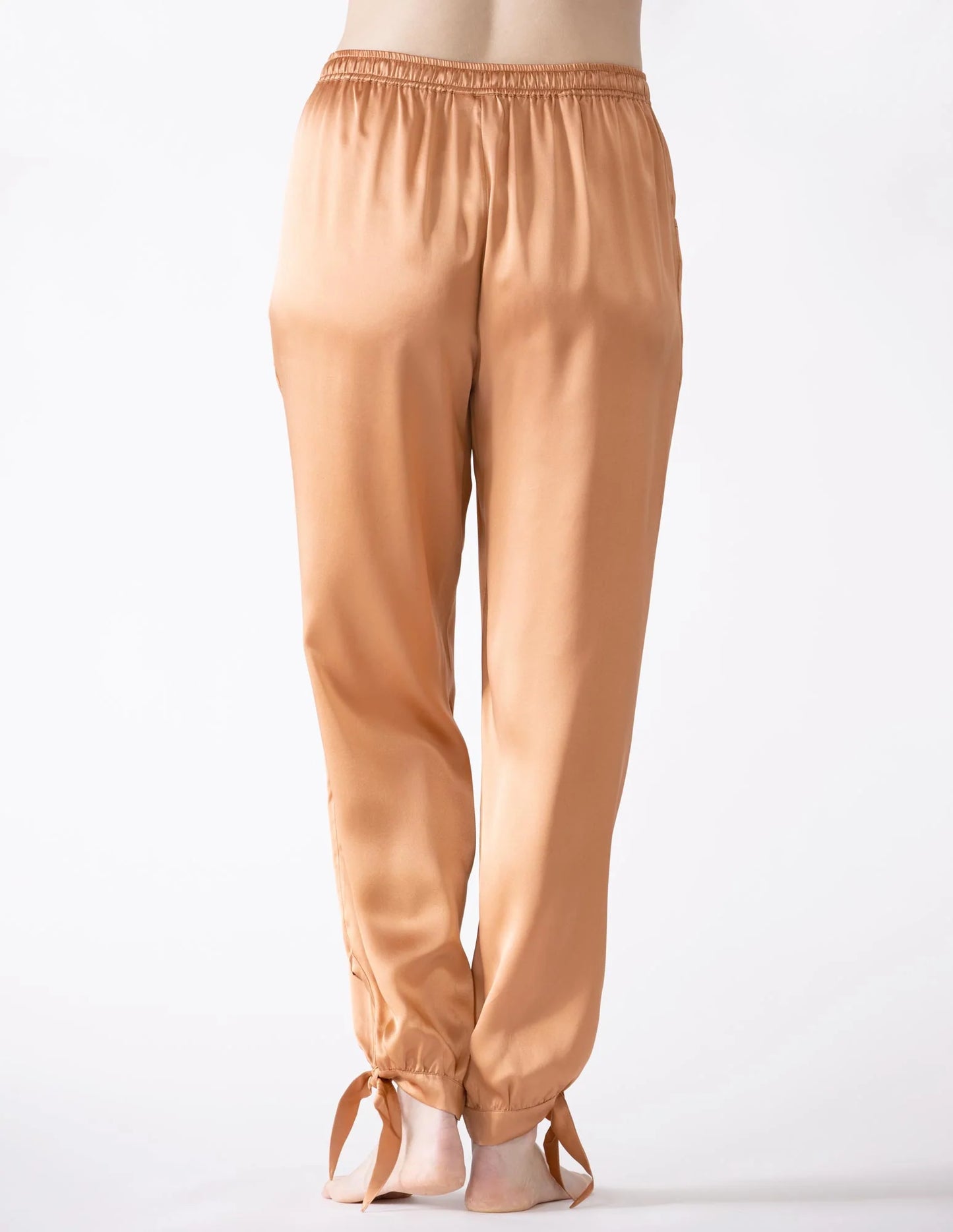 NK IMODE Sierra Ankle Tie Silk Joggers