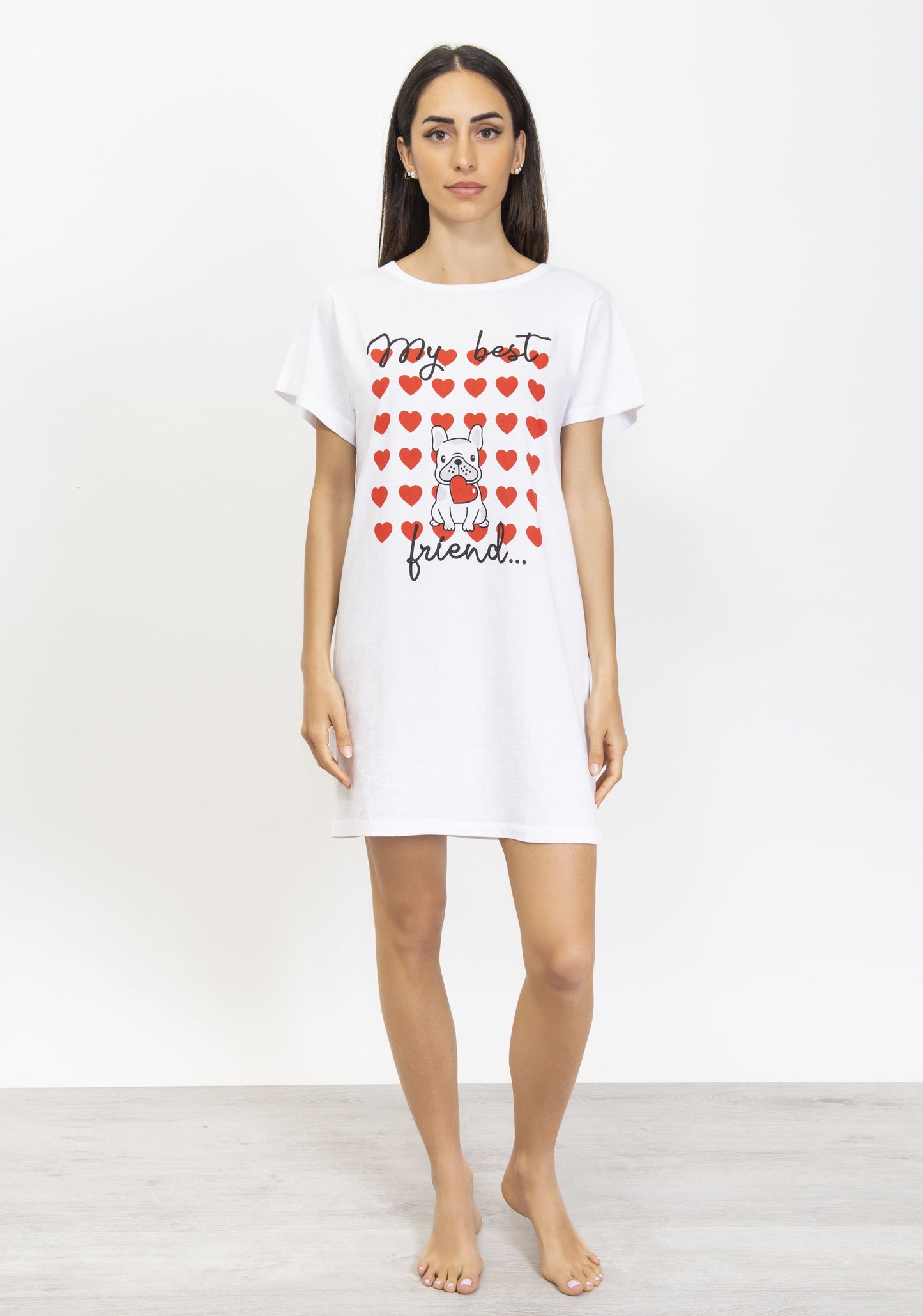 Cute Cotton Short Dress