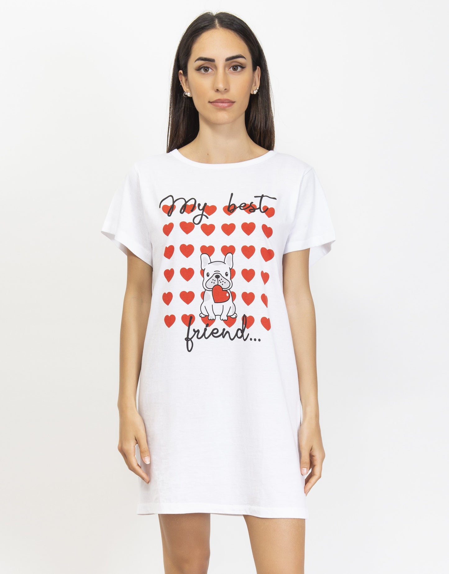 Cute Cotton Short Dress