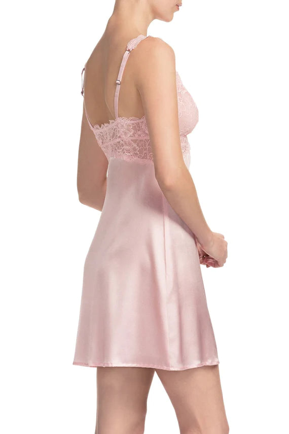 NK IMODE Zuri Sweet Heart Silk Chemise