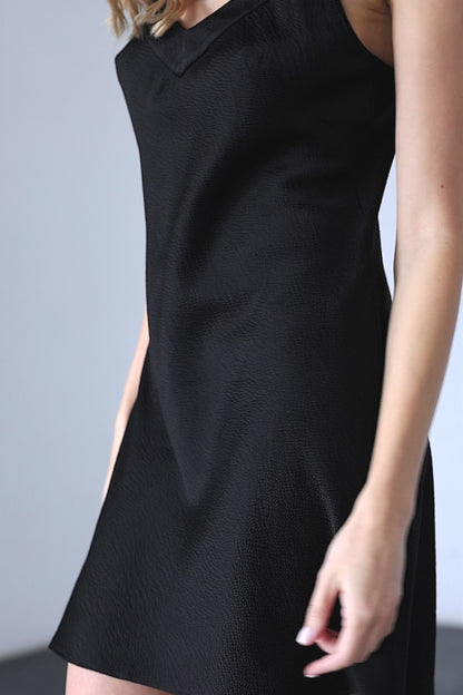 Bubble Silk Slip Dress