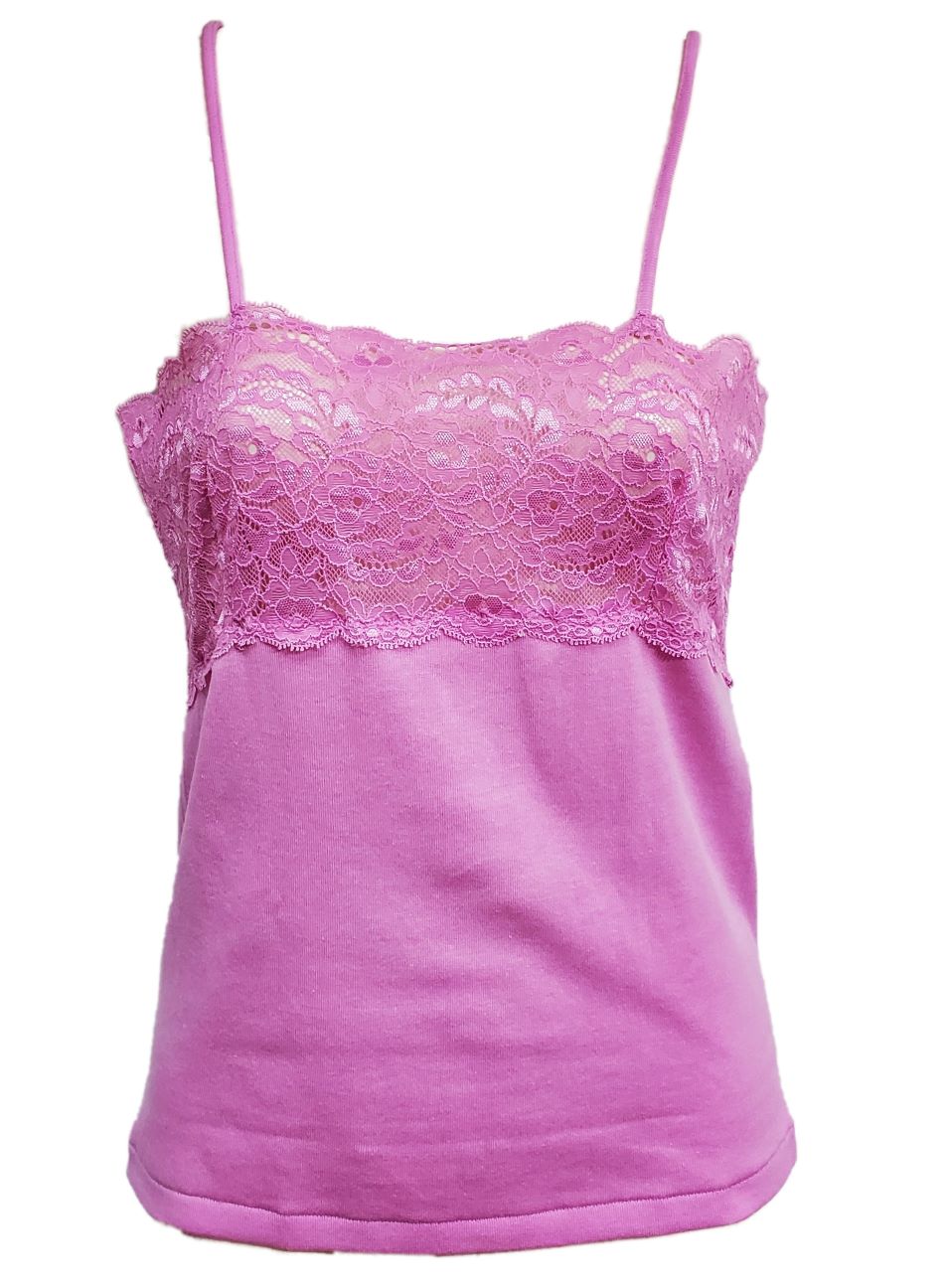 The Makò Cotton line by Emmebivi from Italy features this lightweight lace-bust top, composed of a premium extra-long staple cotton variety of Egyptian origin.