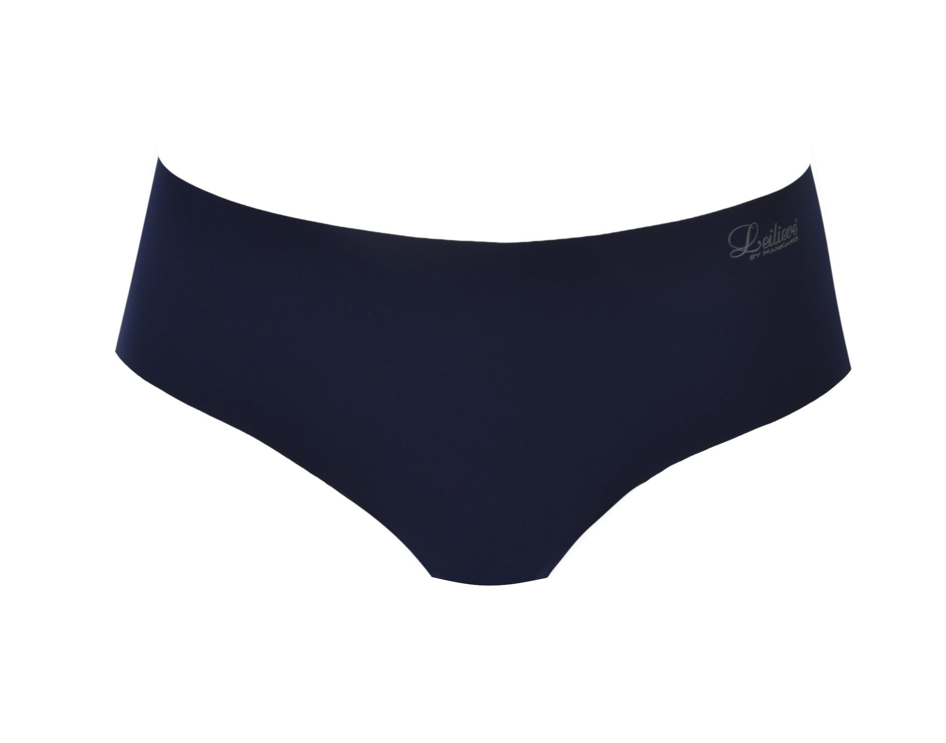 Leilieve's Invisible line shorty features a thin, supple elastic fabric with precise laser-cut edges to ensure an undetectable fit. 